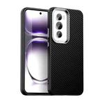For OPPO Reno12 Global Carbon Fiber Series IMD Phone Case(Black)