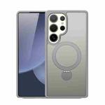 For Samsung Galaxy S25 Ultra 5G DUX DUCIS Yind Series MagSafe TPU Hybrid PC Phone Case with Stand(Grey)
