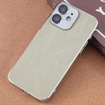 For iPhone 11 Electroplating Snowflake PC Hybrid TPU Phone Case(Light Green)