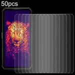 For Ulefone Armor 28 Ultra Thermal 50pcs 3D 0.3mm Fine Hole High Aluminum Tempered Glass Film