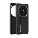 For vivo X200 ABEEL 6D Micro Relief MagSafe Magnetic Phone Case(Black)