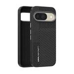 For Google Pixel 9 / 9 Pro ABEEL 6D Micro Relief MagSafe Magnetic Phone Case(Carbon Fiber Black)