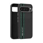 For Google Pixel 9 Pro XL ABEEL 6D Micro Relief MagSafe Magnetic Phone Case(Green)