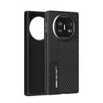 For Huawei Mate X5 / X3 ABEEL 6D Micro Relief MagSafe Magnetic Phone Case(Carbon Fiber Black)