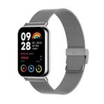 For Xiaomi Smart Band 9 Pro / 8 Pro Milan Buckle Metal Watch Band(Grey)