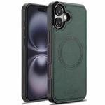 For iPhone 17 LC.IMEEKE Magsafe Phone Case(Green)