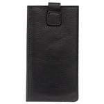 For iPhone X / XS QIALINO Nappa Texture Top-grain Leather Horizontal Flip Wallet Case with Card Slots(Black)