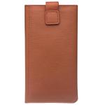 For iPhone X / XS QIALINO Nappa Texture Top-grain Leather Horizontal Flip Wallet Case with Card Slots(Brown)