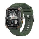 ZW69 1.97 inch AMOLED Outdoor Sports BT Call Smart Watch, Blood Oxygen / Heart Rate / Remote Photography / Sleep monitoring(Green)