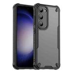 For Samsung Galaxy S23+ 5G Armor Glaze PC Hybrid TPU Phone Case(Black)