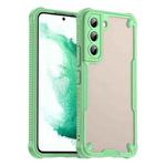 For Samsung Galaxy S22+ 5G Armor Glaze PC Hybrid TPU Phone Case(Green)