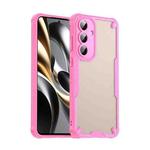 For Samsung Galaxy S25 FE 5G Armor Glaze PC Hybrid TPU Phone Case(Pink)
