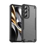 For Samsung Galaxy S25 FE 5G Armor Glaze PC Hybrid TPU Phone Case(Black)