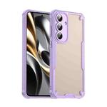 For Samsung Galaxy S25 FE 5G Armor Glaze PC Hybrid TPU Phone Case(Purple)