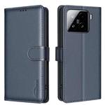 For Xiaomi 15 Litchi Texture RFID Anti-theft Leather Phone Case(Blue)