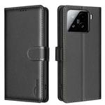For Xiaomi 15 Pro Litchi Texture RFID Anti-theft Leather Phone Case(Black)