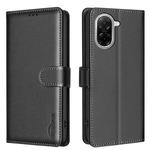 For Xiaomi Poco C71 Litchi Texture RFID Anti-theft Leather Phone Case(Black)