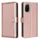 For Xiaomi Poco C71 Litchi Texture RFID Anti-theft Leather Phone Case(Gold)