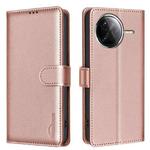 For Xiaomi Poco F7 Pro / F7 Ultra Litchi Texture RFID Anti-theft Leather Phone Case(Gold)