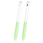 For Redmi Smart Pen Transparent Jelly Series Stylus Pen Silicone Protective Cover(Matcha Green)