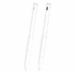 For Redmi Smart Pen Transparent Jelly Series Stylus Pen Silicone Protective Cover(White)