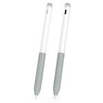 For Redmi Smart Pen Transparent Jelly Series Stylus Pen Silicone Protective Cover(Grey)