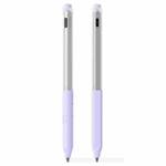 For Lenovo Gen3 Stylus Pen Jelly Series Stylus Pen Silicone Protective Cover(Lavender Purple)