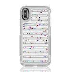 For iPhone XS Max Capsule Glitter TPU Hybrid PC Airbag Phone Case(Sequin)