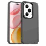 For Honor 400 Pro Global 160.8mm Candy PC Hybrid TPU Shockproof Phone Case(Black)