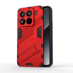 For Xiaomi 15 Pro 5G Punk Armor 2 in 1 PC + TPU Phone Case with Holder(Red)