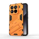 For Xiaomi 15 Pro 5G Punk Armor 2 in 1 PC + TPU Phone Case with Holder(Orange)