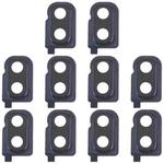 For Samsung Galaxy Z Flip SM-F700F 10pcs Rear Camera Lens Cover(Black)
