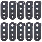 For Samsung Galaxy Z Fold4 SM-F936B 10pcs Rear Camera Lens Cover(Black)