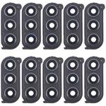 For Samsung Galaxy Z Fold5 SM-F946B 10pcs Rear Camera Lens Cover(Black)