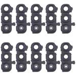 For Samsung Galaxy A16 5G SM-A166B 10pcs Rear Camera Lens Cover(Black)