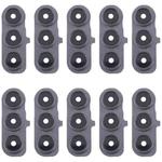 For Samsung Galaxy S24 FE SM-S721B 10pcs Rear Camera Lens Cover(Black)