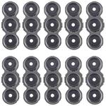 For Samsung Galaxy C55 SM-C556B 10pcs Rear Camera Lens Cover(Black)