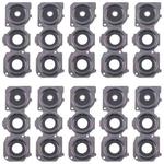 For Samsung Galaxy M34 5G SM-M346B 10pcs Rear Camera Lens Cover(Black)