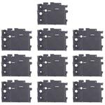 For Samsung Galaxy A14 5G SM-A146B 10pcs Rear Camera Lens Cover(Black)