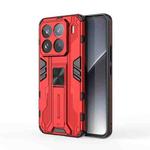 For Xiaomi 15 Pro 5G Supersonic PC + TPU Holder Phone Case(Red)