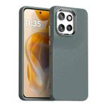 For Motorola Edge 50 Neo 5G Carbon Fiber Series IMD Phone Case(Grey)