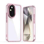 For Honor 200 Shine High Transparency Acrylic Phone Case(Pink)