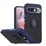 For Google Pixel 9 Pro XL Q Shadow 1 Series TPU + PC Phone Case with Ring(Royal Blue)