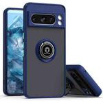 For Google Pixel 8 Pro Q Shadow 1 Series TPU + PC Phone Case with Ring(Royal Blue)