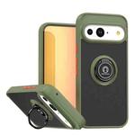 For Google Pixel 10 / 10 Pro Q Shadow 1 Series TPU + PC Phone Case with Ring(Green)