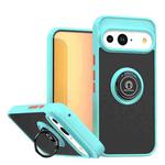 For Google Pixel 10 / 10 Pro Q Shadow 1 Series TPU + PC Phone Case with Ring(Sky Blue)
