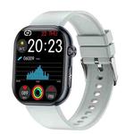 ET587 1.95 inch AMOLED Screen Smart Watch, ECG Electrocardiogram/Blood Sugar Monitoring(Grey)