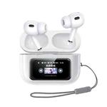 REMAX CozyBuds W30N LED Dual Noise Reduction Bluetooth 5.4 Earphones(White)