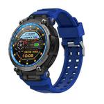 LC17 1.53 inch TFT Round Screen Sports Smart Watch, Heart Rate / Blood Oxygen / Blood Pressure(Blue)