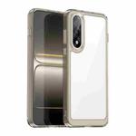 For OnePlus Nord 5 5G Colorful Series Acrylic Hybrid TPU Phone Case(Transparent Grey)